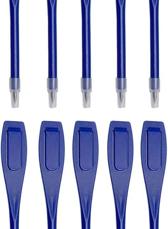 Blue Golf Pencils 10 Pcs 2B Scoring Marker Pen For Sport Game Score - Image 1
